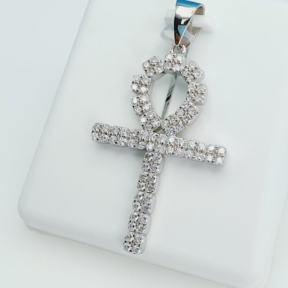 925 Sterling Silver Cubic Zirconia Pendant, U19254736 - Picture 10 of 11